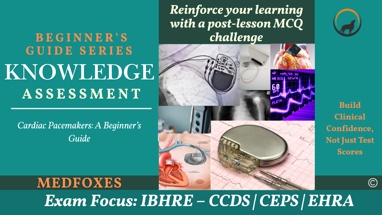 Cardiac Pacemakers: A Beginner’s Guide Series Assessment