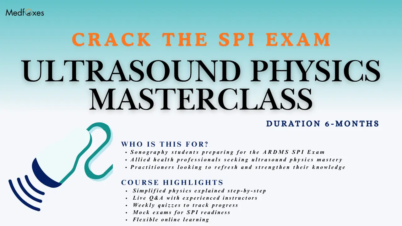 Ultrasound Physics Masterclass – Crack the SPI Exam